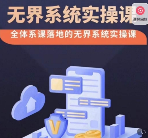 老衲·无界系统实操课，全体系落地无界改版后选择、出价、高投产做付费引流 - 搞薯条网-搞薯条网