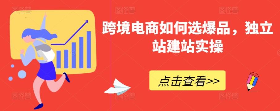 跨境电商如何选爆品，独立站建站实操 - 搞薯条网-搞薯条网