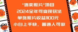 2024全年可变现玩法-搞薯条网