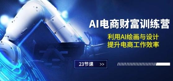 AI电商-财富训练营：利用AI绘画与设计，提升电商工作效率(23节课) - 搞薯条网-搞薯条网