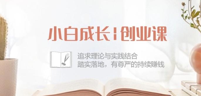 小白成长创业课：追求理论与实践结合，踏实落地，有尊严的持续赚钱-42节 - 搞薯条网-搞薯条网