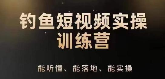 0基础学习钓鱼短视频系统运营实操技巧，钓鱼再到系统性讲解定位ip策划技巧 - 搞薯条网-搞薯条网