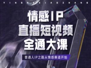 情感IP直播短视频全通大课,普通人IP之路从情感赛道开始-搞薯条网