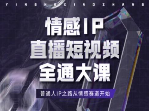 情感IP直播短视频全通大课，普通人IP之路从情感赛道开始 - 搞薯条网-搞薯条网