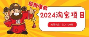 价值1980更新2024淘宝无货源自然流量， 截流玩法之选品方法月入1.9个w【揭秘】-搞薯条网