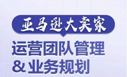 亚马逊大卖家-运营团队管理&业务规划，为你揭秘如何打造超强实力的运营团队 - 搞薯条网-搞薯条网