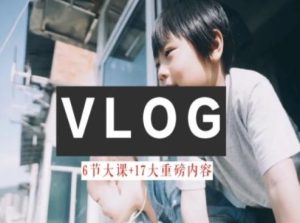 零基础vlog视频课教你小白变大神-生活美学教程-搞薯条网