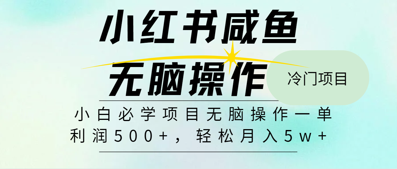 全网首发2024最热门赚钱暴利手机操作项目，简单无脑操作，每单利润最少500+-森森项目库