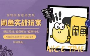 从0到1系统玩转闲鱼变现，教你核心选品思维，提升产品曝光及转化率-搞薯条网