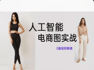 人工智能SD电商图实战，ai绘图0基础到精通 - 搞薯条网-搞薯条网