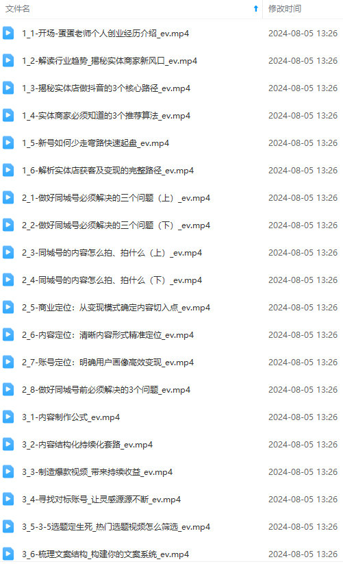 图片[1]-实体店老板获客特训营：认知、定位、文案、矩阵、直播、AI等(72节 - 搞薯条网-搞薯条网