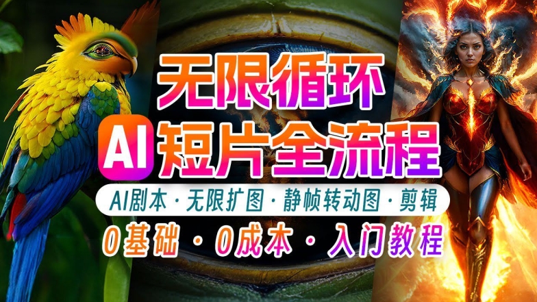 AI剪辑无限循环画面：新手轻松月入上万的秘技【揭秘】 - 搞薯条网-搞薯条网