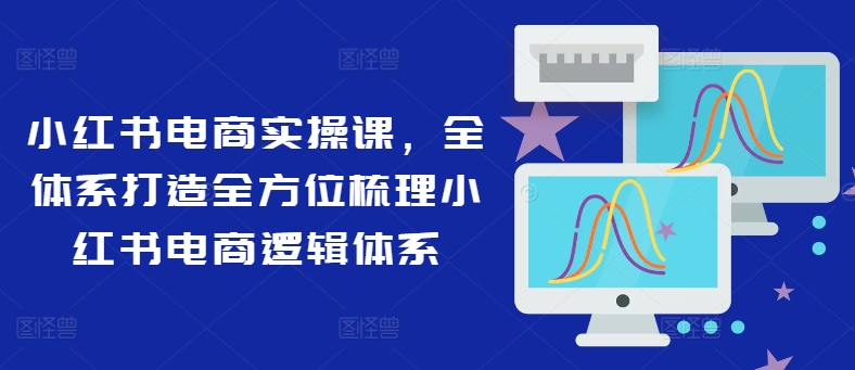 小红书电商实操课，全体系打造全方位梳理小红书电商逻辑体系 - 搞薯条网-搞薯条网