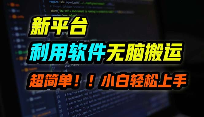 B站平台用软件无脑搬运，月赚10000+，小白也能轻松上手 - 搞薯条网-搞薯条网