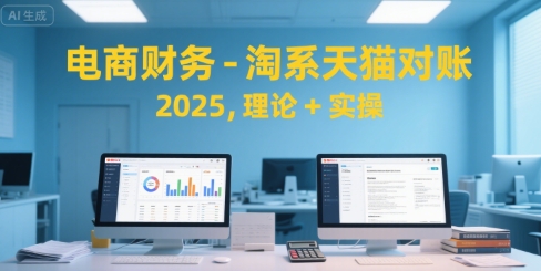 电商财务-淘系天猫对账2025，理论+实操 - 搞薯条网-搞薯条网