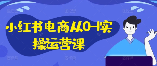 小红书电商从0-1实操运营课，小红书手机实操小红书/IP和私域课/小红书电商电脑实操板块等 - 搞薯条网-搞薯条网