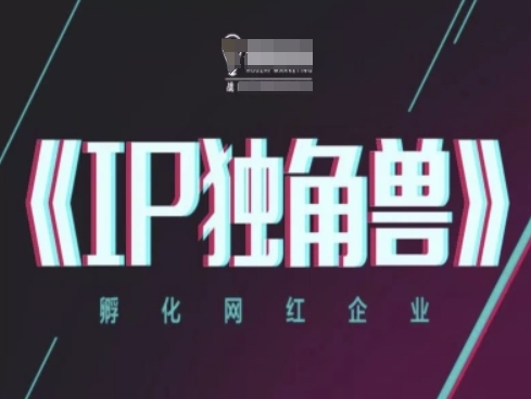 IP独角兽，孵化网红企业，ip教程 - 搞薯条网-搞薯条网
