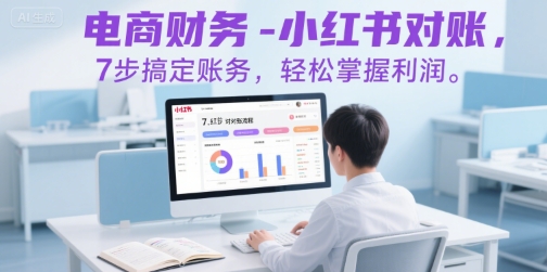 电商财务-小红书对账，7步搞定账务，轻松掌握利润 - 搞薯条网-搞薯条网