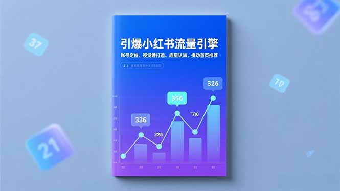 引爆小红书流量引擎，账号定位、视觉锤打造、底层认知，撬动首页推荐-搞薯条网