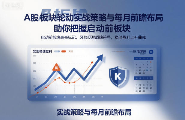 A股板块轮动实战策略与每月前瞻布局，助你把握启动前板块，规避风险，实现稳健盈利-搞薯条网