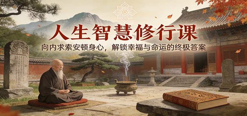人生智慧修行课：向内求索安顿身心，解锁幸福与命运的终极答案-搞薯条网