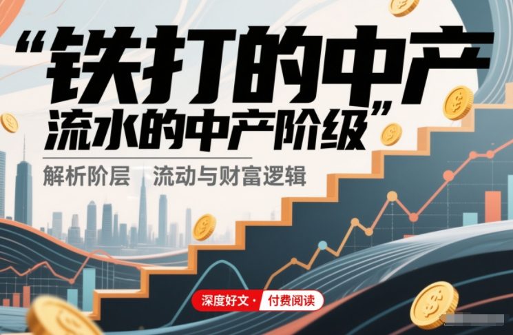 付费文章：铁打的中产，流水的中产阶级-搞薯条网