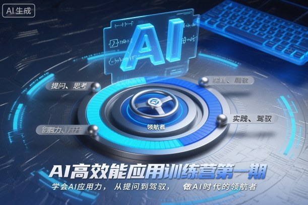 AI高效能应用训练营第一期，学会AI应用力，从提问到驾驭，做AI时代的领航者(更新)-搞薯条网