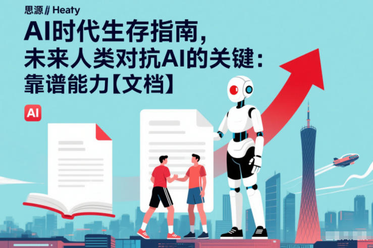 AI时代生存指南，未来人类对抗AI的关键：靠谱能力【文档】-搞薯条网