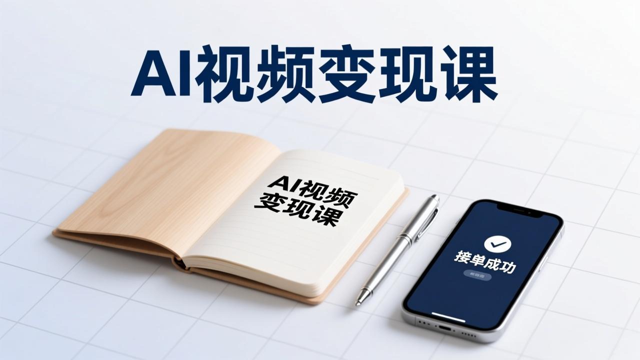 AI视频变现课，学完即可创作短片、接商单，实现副业增收，单项目报价可达千元-搞薯条网