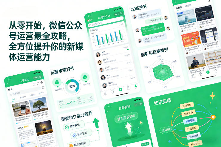 从零开始，微信公众号运营最全攻略，全方位提升你的新媒体运营能力-搞薯条网