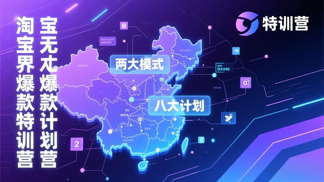 淘宝无界爆款训练营：2026年1月杭州线下高端集训课，3天构建两大模式八大计划体系-搞薯条网