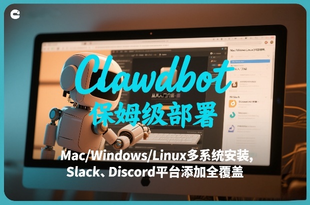 Clawdbot保姆级部署，从入门介绍、Mac/Windows/Linux多系统安装，到Slack、Discord平台添加全覆盖-搞薯条网