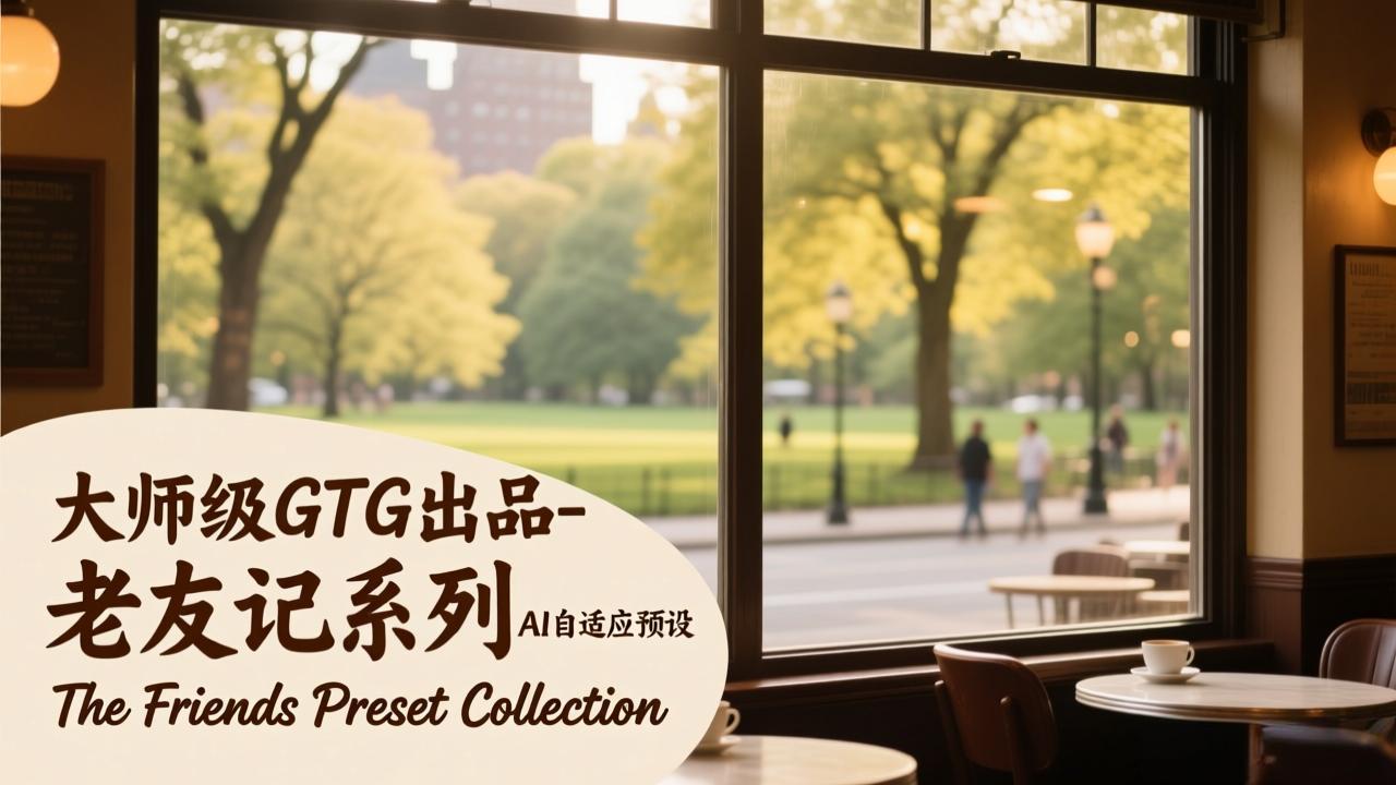 大师级GTG出品-老友记系列AI自适应预设The Friends Preset Collection-搞薯条网