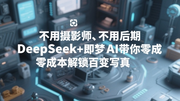 不用摄影师、不用后期，DeepSeek+即梦AI带你零成本解锁百变写真！-搞薯条网