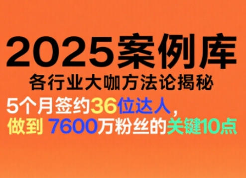 波波来了案例库，收录各行业大咖的方法论，各行业大咖方法论揭秘(更新2026年3月)-搞薯条网