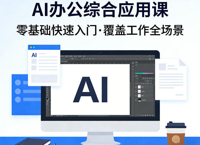 AI办公综合应用课，零基础快速入门，覆盖了工作中各种应用场景-搞薯条网