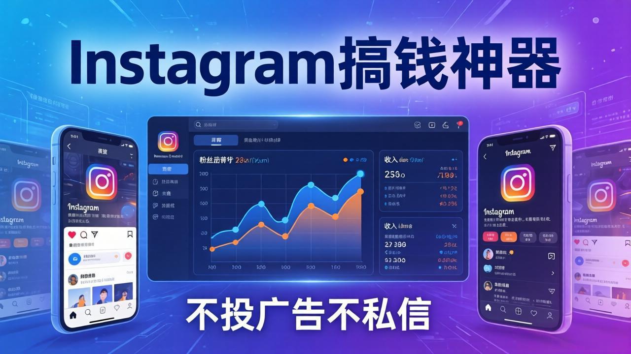 Instagram搞钱神器：月涨6万粉+月入5万刀，不投广告不私信，靠算法+低价产品-搞薯条网