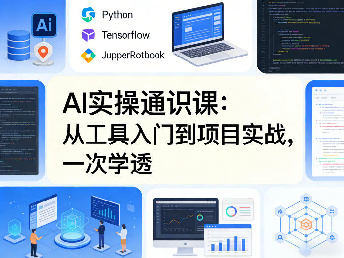 AI实操通识课，从工具入门到项目实战，一次学透-搞薯条网