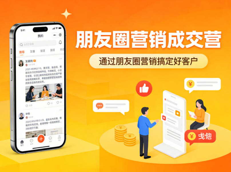 朋友圈营销成交营，通过朋友圈营销来搞定好客户-搞薯条网