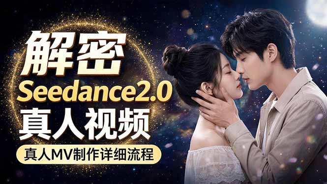 Seedance 2.0电影级真人 MV全流程拆解：提示词、运镜、粒子特效，手把手实操-搞薯条网