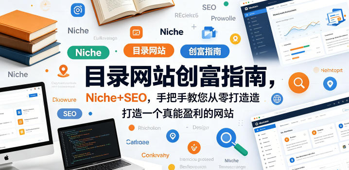 目录网站创富指南，Niche+SEO，手把手教您从零打造打造一个真能盈利的网站【原创双语字幕】-搞薯条网