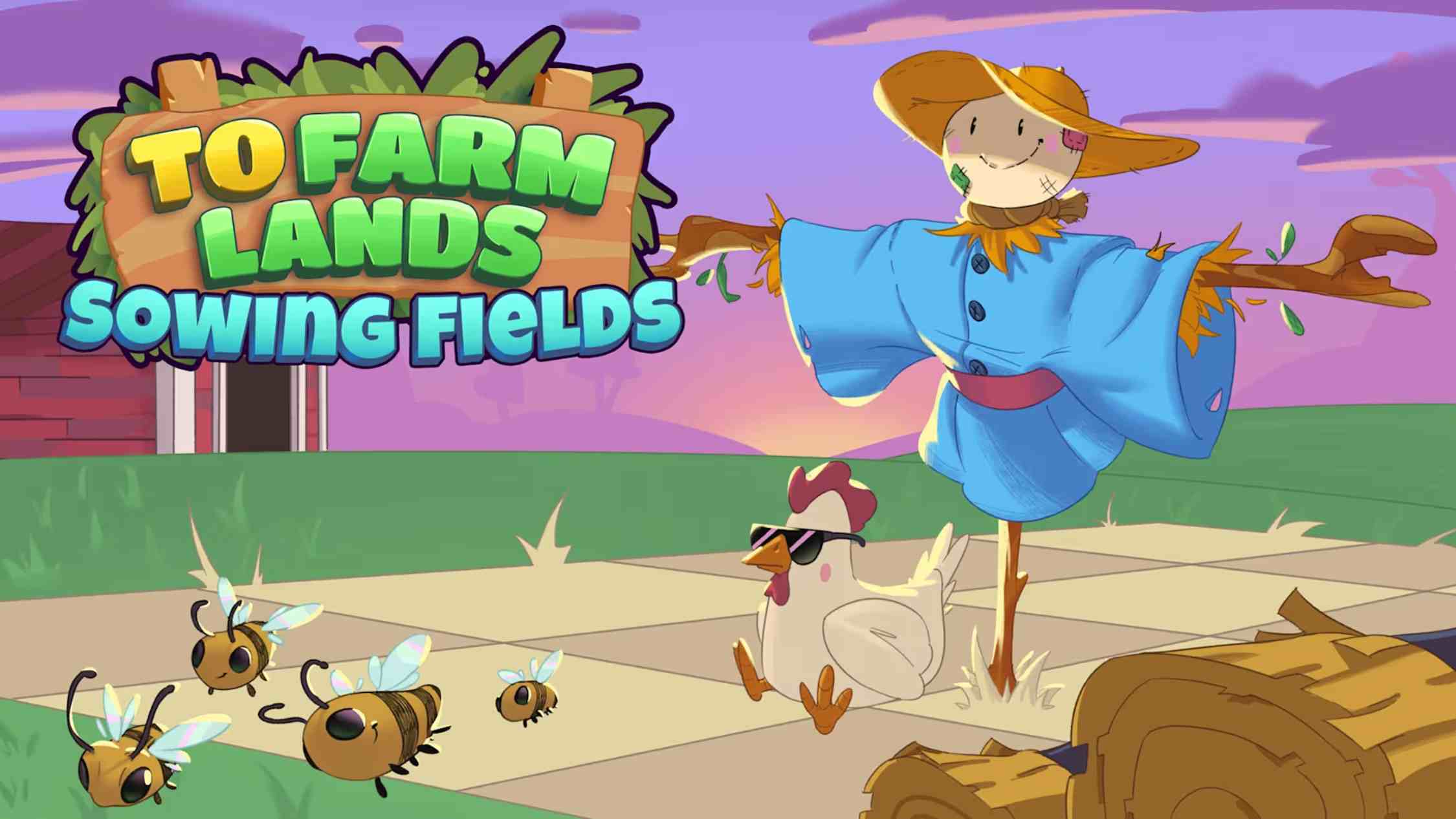 耕种土地:播种田地 .To Farm Lands: Sowing Fields 英语-搞薯条网