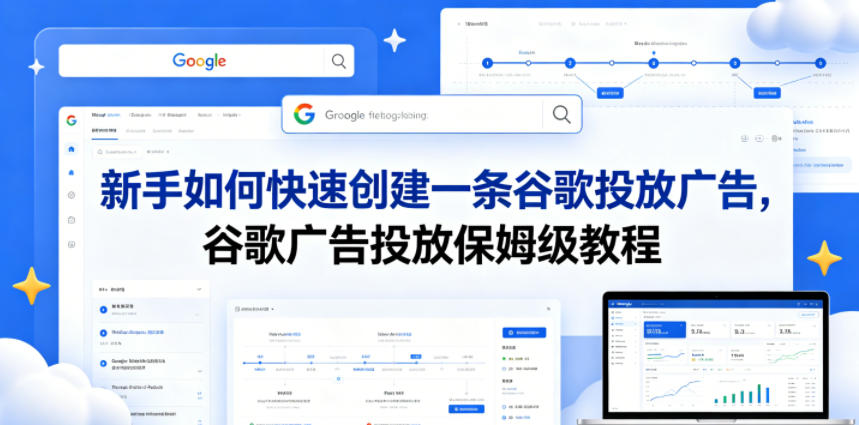 新手如何快速创建一条谷歌投放广告，谷歌广告投放保姆级教程-搞薯条网