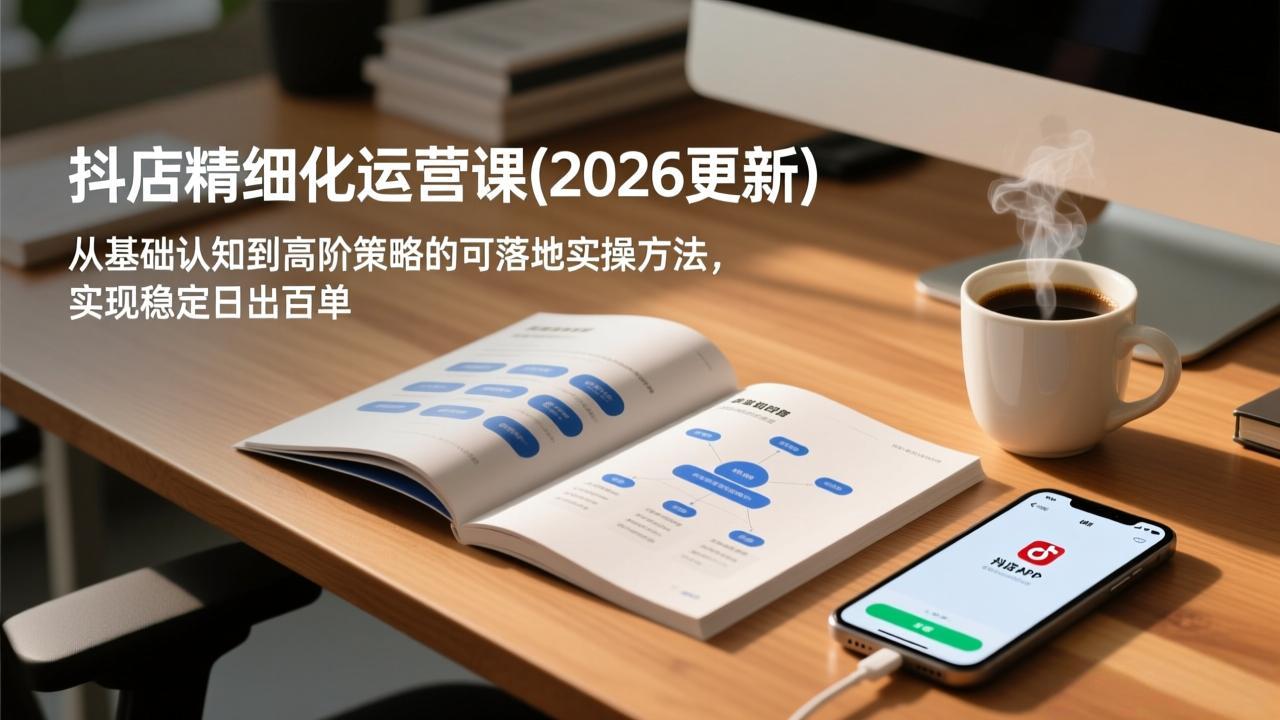 抖店精细化运营课(更新5月-搞薯条网