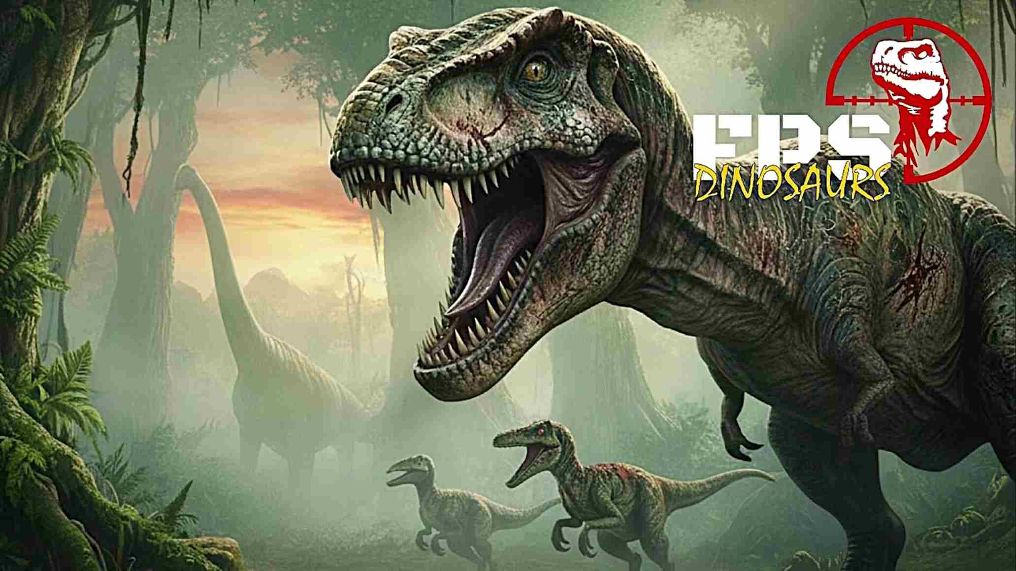 第一人称射击恐龙游戏 .FPS Dinosaurs 中文-搞薯条网
