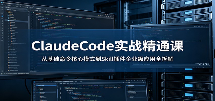 ClaudeCode实战精通课:从基础命令核心模式到Skill插件企业级应用全拆解-搞薯条网