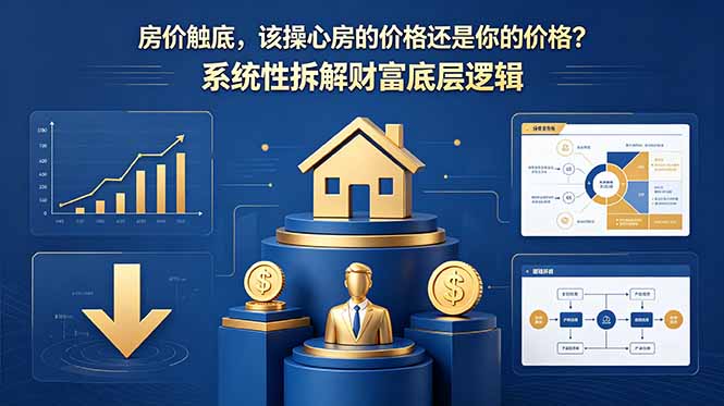 付费文章：房价触底，该操心房的价格还是你的价格？系统性拆解财富底层逻辑-搞薯条网