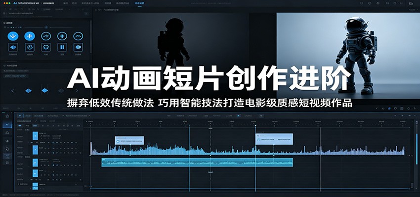 AI动画短片创作进阶：摒弃低效传统做法，巧用智能技法打造电影级质感短视频作品-搞薯条网