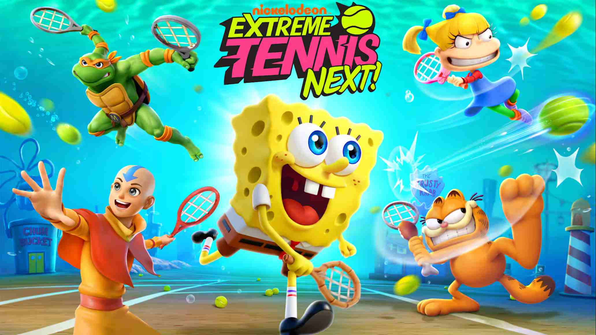 尼克儿童频道极限网球 下一战！ .Nickelodeon Extreme Tennis Next! 中文-搞薯条网