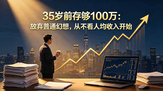 35岁前存够100万：放弃普通幻想，从不看人均收入开始-搞薯条网